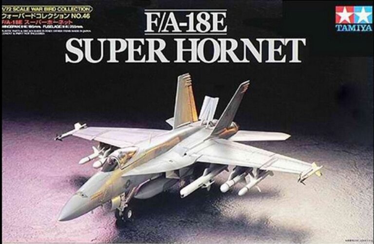 Tamiya 1 72nd Scale Aircraft F A 18E Super Hornet 60746 Mr Models