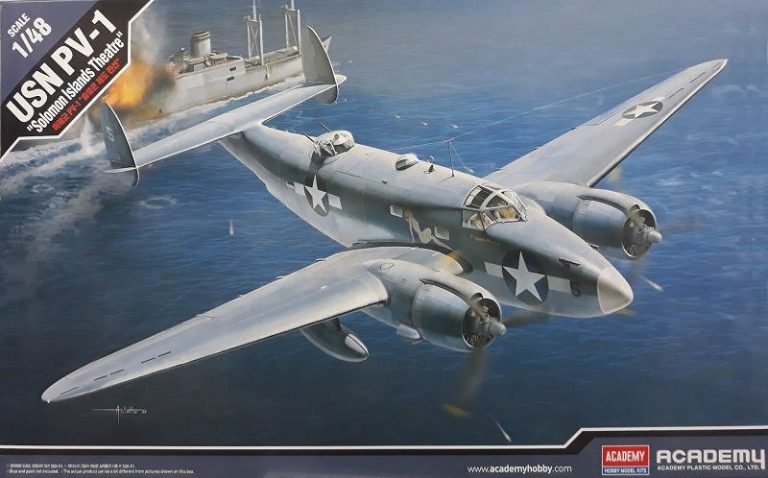 Academy 1:48th scale Aircraft – USN PV-1 Solomon Islands Theater