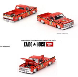 Mini GT 1:64th scale Kaido House Custom - Chevrolet Silverado TAMIYA x KAIDO HOUSE "Clod Buster" - HMG130