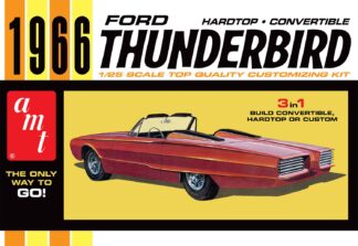 AMT 1:25th scale vehicle - 1966 Ford Thunderbird Hardtop-Convertible - 1328