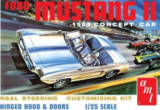 AMT 1:25th scale vehicle - 1963 Ford Mustang II concept car - 1369