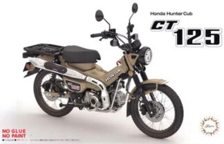Fujimi 1:12th scale Motorcycle Kitset - Honda CT125 (Hunter Cub/Matt Fresco Brown) - 142074