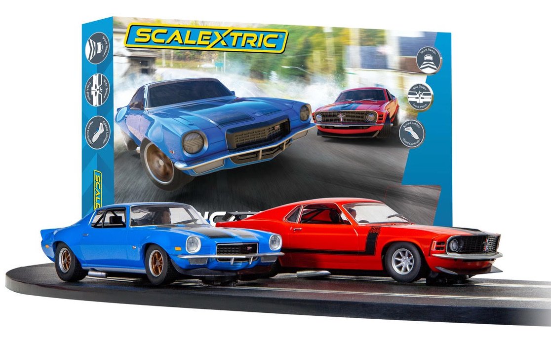 Scalextric Slot Car 1 32 Scale American Street Dual C1429 Mr Models