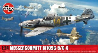 Airfix Aircraft 1:24th Scale - Messerschmitt Bf109G-5/6 - 17003
