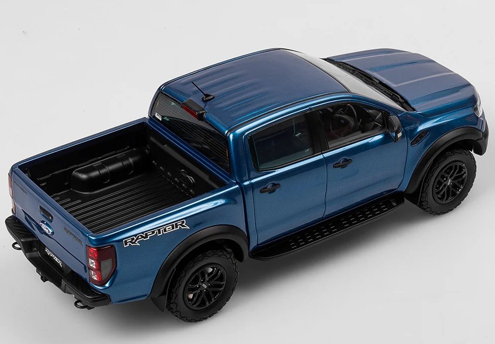 Authentic 1:18th scale Diecast - Ford Ranger Raptor - Performance Blue - ACD18FRR21G - Image 2
