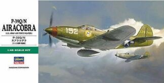 Hasegawa 1:48th scale Aircraft - P-39Q/N AIRACOBRA U.S. Army Air Force Fighter- 19193