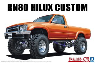 Aoshima Vehicles 1:24th scale - Toyota Hilux RN80 Hilux Long Bed - 20229