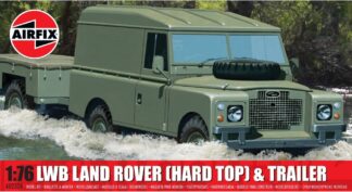 Airfix 1:72nd scale Military - LWB Land Rover (Hard Top) & Trailer - 2324