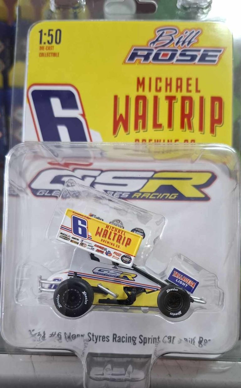Acme 150 small scale diecast 2024 6 Michael Waltrip Brewing Sprint