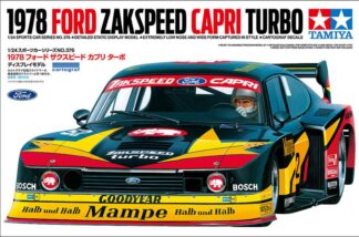 Tamiya 1:24th scale Vehicle -1978 Ford Zakspeed Capri Turbo - 24376