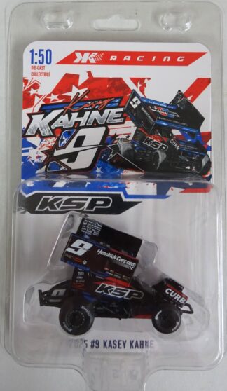 Acme 1:50 small scale diecast - 2025 #9KSP Winged Sprint Car - Kasey Kahne - #25000