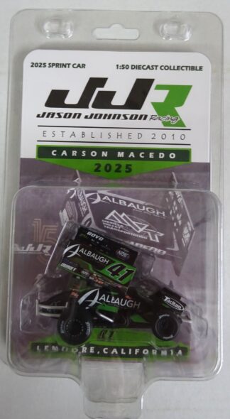Acme 1:50 small scale diecast - 2025 #41 Albaugh Sprint Car - Carson Macedo - #25008