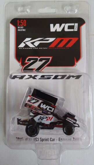 Acme 1:50 small scale diecast - 2025 #27 WCI Sprint Car - Emerson Axsom - #25010