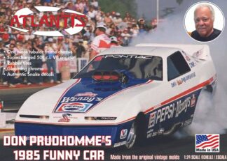 Atlantis 1:24th Vehicle - Don 'The Snake' Prudhomme 1985 Funny Car - 2711