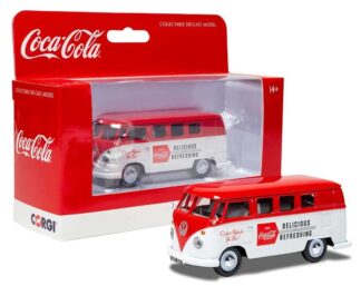 Corgi 1:43rd scale Diecast - Coca-Cola Late 1960's Volkswagen Campervan  - #CC02733