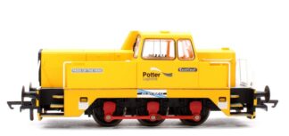 Hornby Locomotive OO/HO -  Sentinel 0-6-0 'Pride of the Fens' Potter Logistics Diesel Locomotive - #R30307