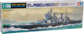 Tamiya 1:700th Scale Ship - British Battleship Prince of Wales, Battle of Malaya - 31615