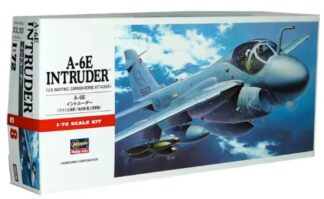 Hasegawa 1:72nd scale Aircraft - A-6E INTRUDER (U.S. Navy/M.C. Carrier-Borne Attacker) - H338