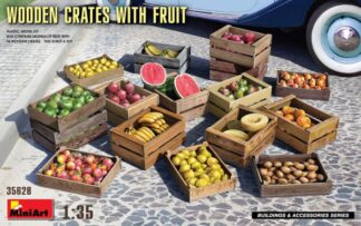 MinArt Military 1:35 scale - Wooden crates with fruit - #35628