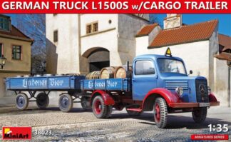 MiniArt 1:35th scale Military - German Truck L1500S w trailer - #38023