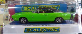 Scalextric 1:32nd scale slot car - Dodge Charger RT - Sublime Green - #4326