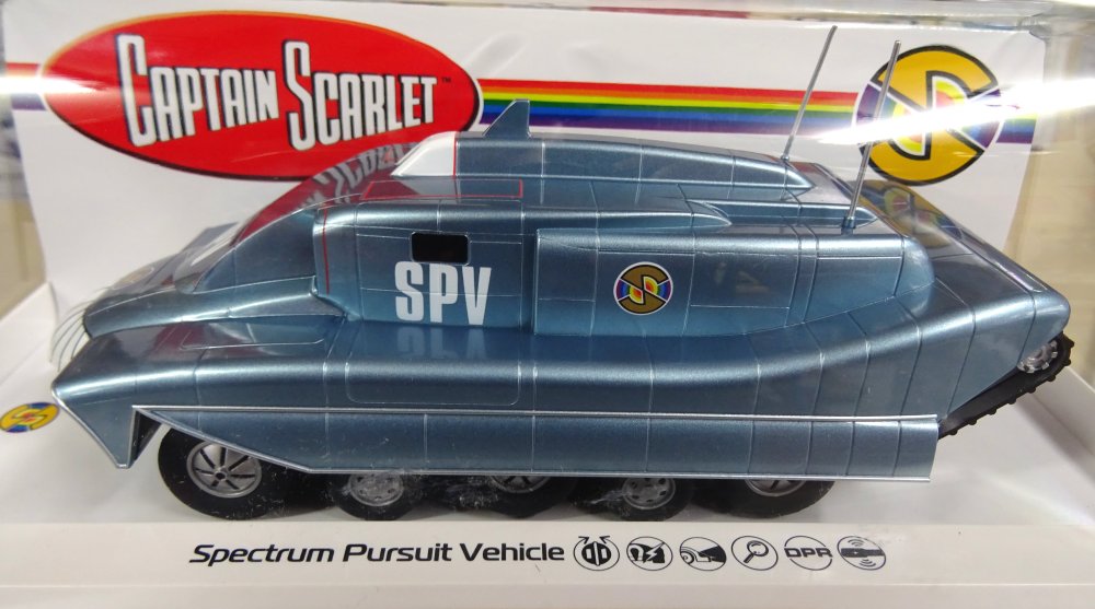 Scalextric 1:32nd scale slot car - Captain Scarlet - Spectrum Pursuit Vehicle (SPV) - #4605 - Image 2