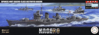 Fujimi plastic kitset ship 1:700th scale -  Kagero-Class IJN Destroyer - #460994