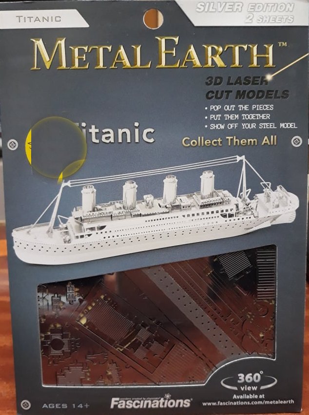 Metal Earth 3D Metal Model Kits – RMS Titanic – 4930 – Mr Models