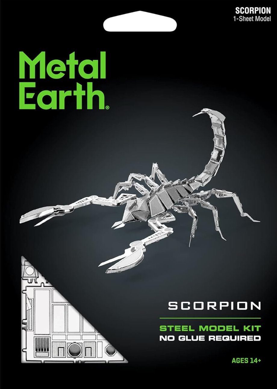 Metal Earth 3D Metal Model Kits - Scorpion - 4982
