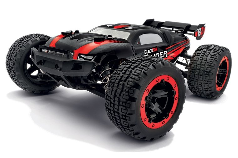 Blackzon 1/16 Slyder Stadium Truck Turbo 4WD 2S Brushless Red- (with Battery & Charger) - 540217