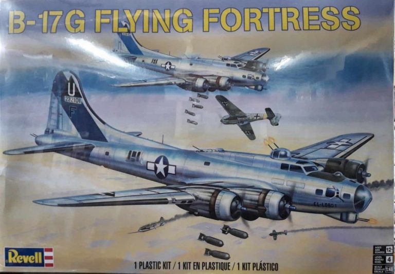 Revell 1:48th scale Aircraft – B-17G Flying Fortress – #5600 – Mr Models