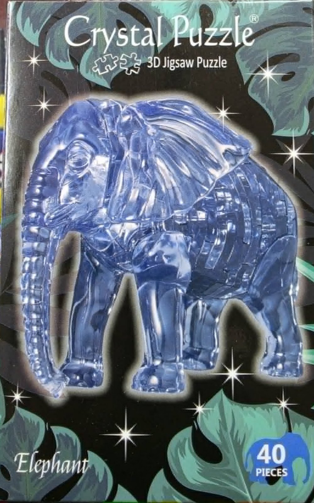 3D Crystal Puzzle - Elephant - 5815