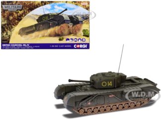 Corgi 1:50th scale diecast - British Churchill Mk.IV Tank 'To Catch a Tiger' - #CC60113
