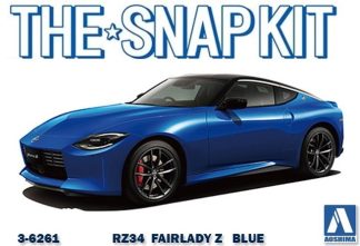 Aoshima Vehicles 1:32nd scale - NISSAN RZ34 FAIRLADY Z - LTD BLUE - 6561
