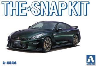 Aoshima Vehicles 1:32nd scale - R35 NISSAN GT-R 2024 - MIDNIGHT PURPLE- 6546