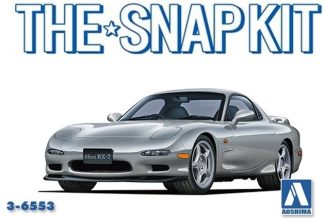 Aoshima Vehicles 1:32nd scale - EFINI FD3S RX-7 SILVER STONE - 6553