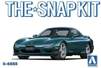 Aoshima Vehicles 1:32nd scale - EFINI FD3S RX-7 (MONTEGO BLUE MICA) - 6555