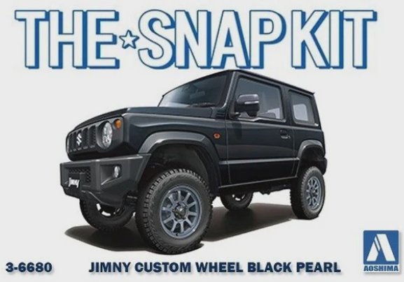 Aoshima Vehicles 1:32nd scale - SUZUKI JIMNY CUSTOM BLACKPEARL - 6680