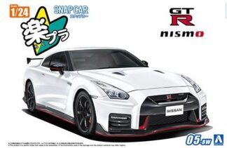 Aoshima Vehicles 1:24th scale - R35 NISSAN GT-R NISMO Special Edition 2022 (Pearl White) - 6786