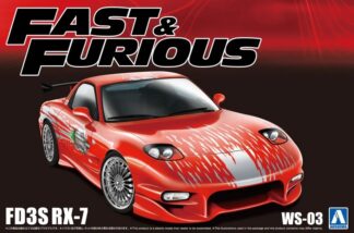 Aoshima Vehicles 1:24th scale - Fast & Furious FD3S RX-7  - 6796