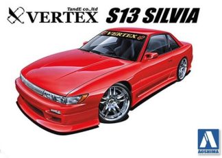 Aoshima Vehicles 1:24th scale - 1991 NISSAN VERTEX PS13 SILVIA - 6989