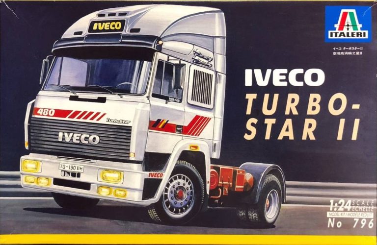 Italeri 1:24th scale Truck- IVECO TURBO STAR II – #796 – Mr Models