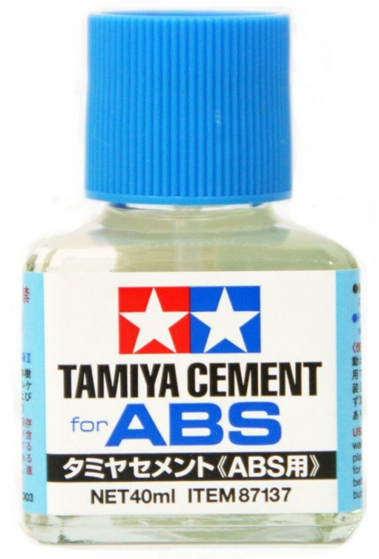 Tamiya Plastic Glue/Cement – For ABS Plastic – 87137 – Mr Models