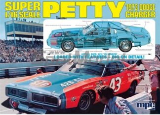 MPC 1:16th scale Vehicle - 1973 Dodge Charger Richard Petty 43 - 938