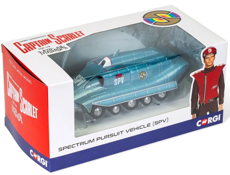 Corgi FTB scale Diecast - Captain Scarlet (Classic) - Spectrum Pursuit Vehicle (SPV) - #CC96308