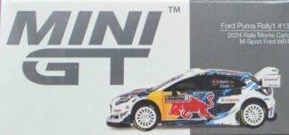 Mini GT 1:64th scale Diecast - Ford Puma Rally #13 M- Sport Ford WRT - MGT974
