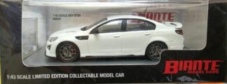Biante 1:43rd scale Diecast - 2017 Holden Commodore HSV GTSR Heron white - B432917D