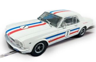 Scalextric 1:32nd scale slot car - Ford Mustang - 1966 ATCC - #1 Geoghegan  - #4364