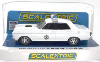 Scalextric 1:32nd scale slot car - Ford XY Falcon Victorian Police Car - #4365