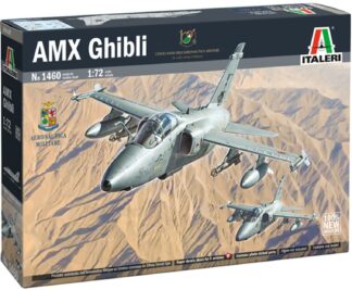 Italeri 1:72nd scale Aircraft - AMX Ghibli Single Seat Fighter - #1460